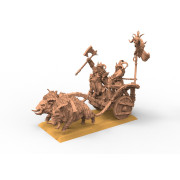 Beastmen - Chariot V2 - Raven Twin Miniatures