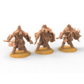 Beastmen - x3 Minotaurs Frontliner- Raven Twin Miniatures 0