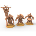 Beastmen - x3 Minotaurs Leader- Raven Twin Miniatures 0