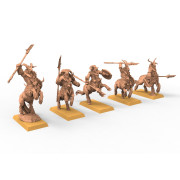 Beastmen - x5 Centaurs - Raven Twin Miniatures