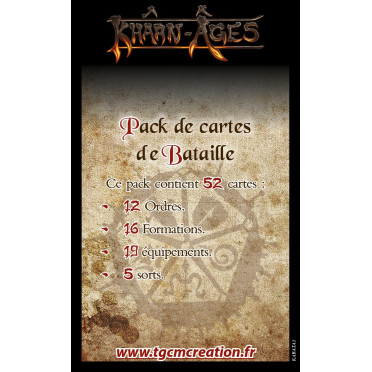 Khârn-Âges : Cartes de Bataille