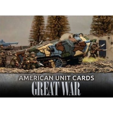 Flames Of War - Great War - American Unit Cards