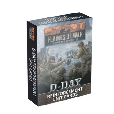 Flames of War - D-Day: Reinforcement Unit Cards