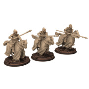 Medieval - Generic - x3 Noble Knights - Medbury miniatures