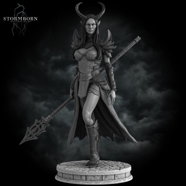 Stormborn - Morrigan, Tiefling Sorceress [32mm]