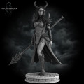 Stormborn - Morrigan, Tiefling Sorceress [75mm] 1