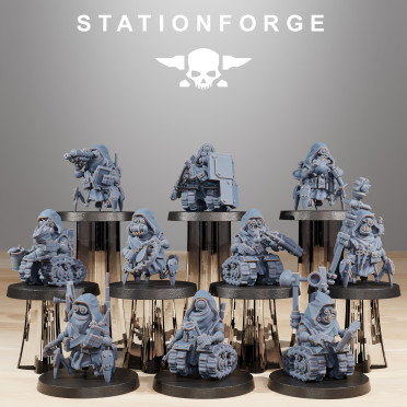 Station Forge – Meckanicus – 10x Scavenger Salvagers