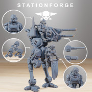 Station Forge – Meckanicus – 1x Scavengers Walker