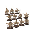 Medieval - Scotland - x11 Mounted sergeants & Hero - Medbury miniatures 0