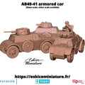 Eskice Miniature – WWII – AB40/41 italian armored car - 28mm 0