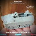 Eskice Miniature – WWII – Kätzchen with troop - 28mm 2