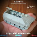 Eskice Miniature – WWII – Kätzchen with troop - 28mm 3