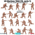 Eskice Miniature – WWII – US marines 1944 serie 1 - 28mm 1