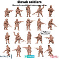 Eskice Miniature – WWII – Slovak soldiers ww2 - 28mm 1