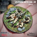 Eskice Miniature – WWII – BUNDLE - US Paratroopers Infantry Detachment - 28mm 14