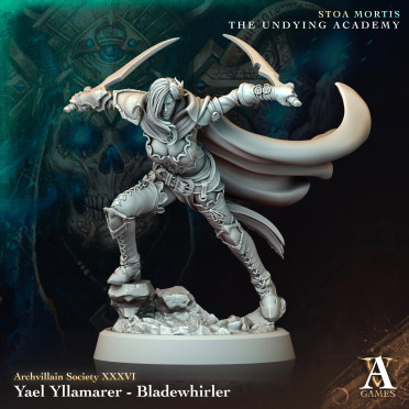 Archvillain Games - Univers Archvillain Society Vol. XXXVI - Yael Yllamarer - Bladewhirler [25 mm]