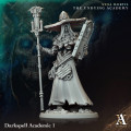 Archvillain Games - Univers Stoa Mortis The Undying Academy - Lot de 4 Darkspell Academic [25 mm] 0