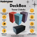 DeckBox triple compartiments - 2x100 cartes et tiroir de rangement 7