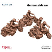 Side Car Allemands x3 - Fichiers 3D