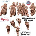 US paratroopers sur leur M53 - Fichiers 3D 0