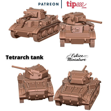 Tetrarch tank - 3D