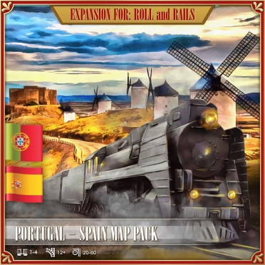 Roll and Rails: Portugal - Spain map pack