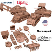 Sherman pack - 3D