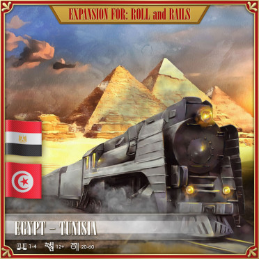 Roll and Rails: Egypt - Tunisia map pack