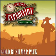 One Page Expedition: Gold Rush map pack