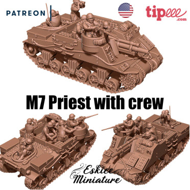 M7 Priest - Fichiers 3D