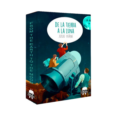 From the Earth to the Moon - Jules Verne's novel - Print & Play