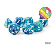 Set de 7 Dés Mega JDR Chessex : Festive