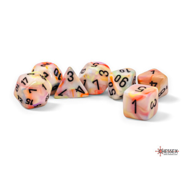 Set de 7 Dés Mega JDR Chessex : Festive