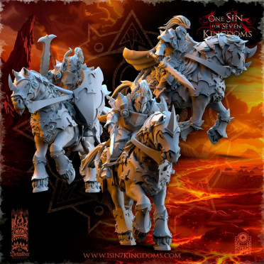 The Beholder Miniatures - Royaumes de la Ruine - Chevaliers