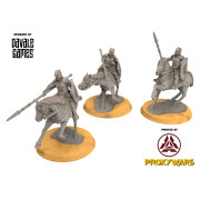 Grey Castle - x3 Knights - Davales