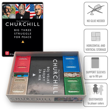 Churchill - board game insert