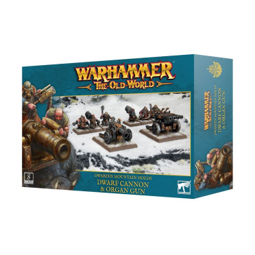 Warhammer - The Old World : Dwarfen Mountain Holds - Dwarf Cannon and Organ Gun