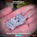 Kubelwagen & trailer - 3D 1