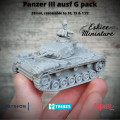 Panzer III G pack Véhicule Allemand - Fichiers 3D 2