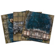 Iron Kingdoms - Gridded Battle Tiles: Wildlands and Waterways