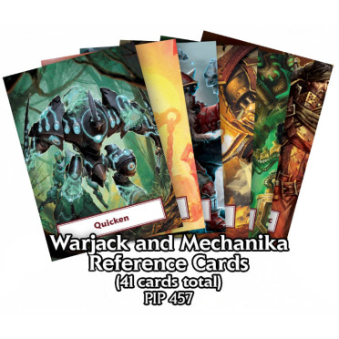 Iron Kingdoms - Warjack and Mechanika Reference Card Deck