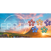 Mise à niveau des jetons feuille du jeu de société Earth