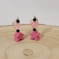 Boucles d’oreilles meeple et dé 6