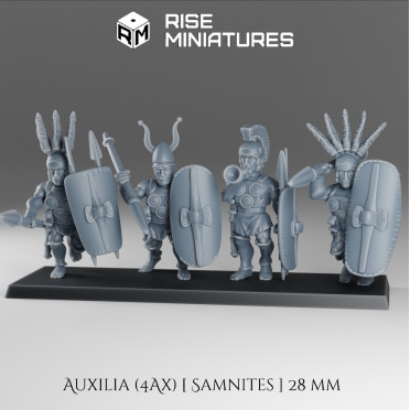 Rise Miniatures - Samnite Wars - Samnite Auxiliaries - 28mm