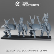 Rise Miniatures - Samnites Wars - Campanians Auxiliairies - 28mm