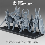 Rise Miniatures - Samnites Wars - Oscan Generals