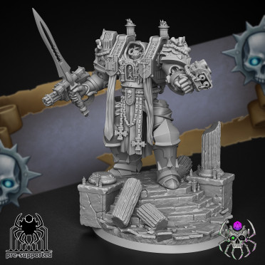 Eight Legs Miniatures – Demon Hunter – Demon Hunters Megerius Knight