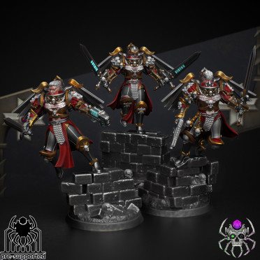 Eight Legs Miniatures – The Widows – Widows Ishim Squad