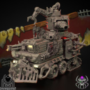 Eight Legs Miniatures – Orkz – Heavy Armoured War Wagon