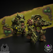 Eight Legs Miniatures – Plague Bringers – Heavy Armor Squad